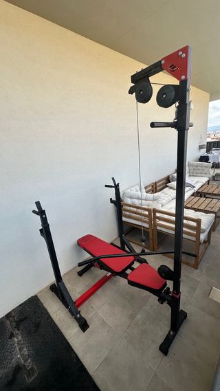 Soporte para pesas HOMCOM