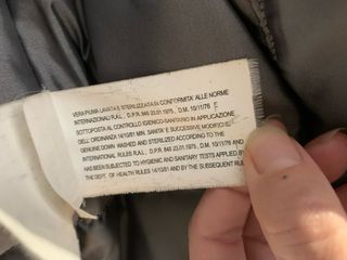 Chaqueta mujer Ballad talla L de pluma y pelo real