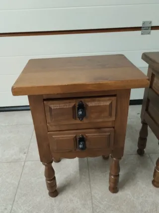 2 Mesitas Castellanas Madera