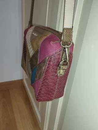Bolso bandolera Desigual patchwork