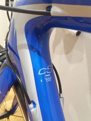 Bicicleta Carretera Fuji Carbono Azul