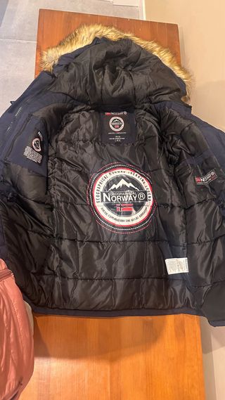 Abrigo de nieve Norway azul marino