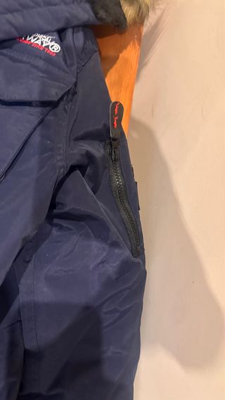 Abrigo de nieve Norway azul marino