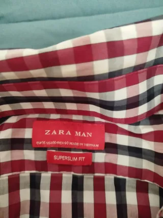 2 Camisas Zara Hombre Talla M