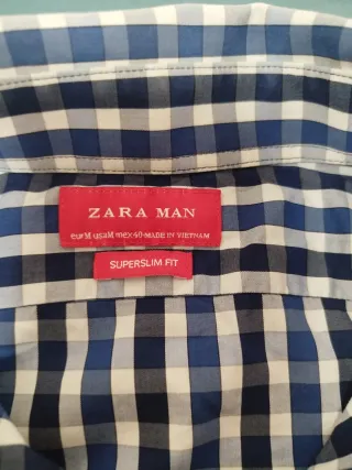 2 Camisas Zara Hombre Talla M