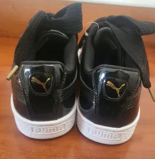Zapatillas Puma Mujer Talla 41 Negras Charol