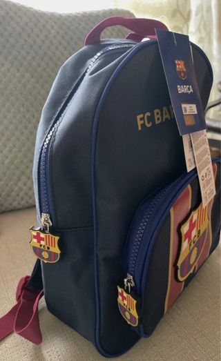 Mochila FC Barcelona Infantil Azul y Roja