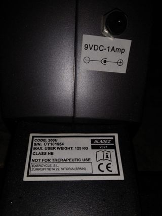 Bici Estática Bladez by BH 200U