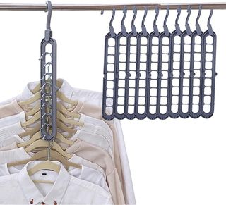 6 Perchas Plegables Ahorra Espacio