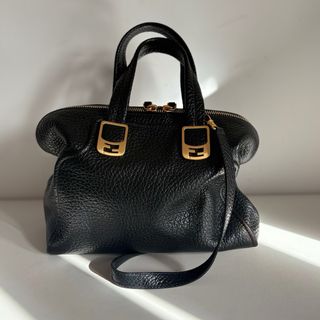 Borsa Fendi Chameleon Pelle Nera