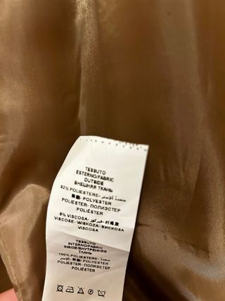 Gaelle Paris Cappotto donna cammello - Taglia 40