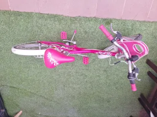 Bicicleta niña rosa 5-10 años
