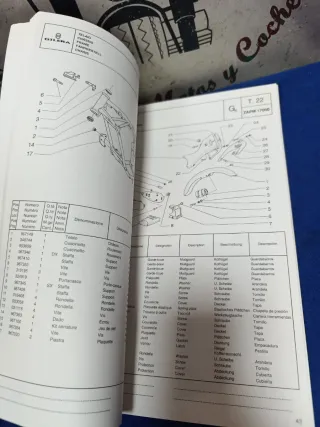 Catálogo Recambios Gilera Coguar