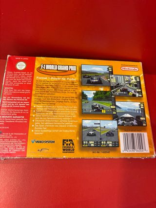 F-1 World Grand Prix Nintendo 64 PAL