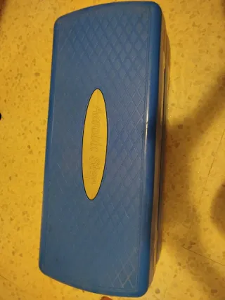 Step Aeróbico Doble Azul