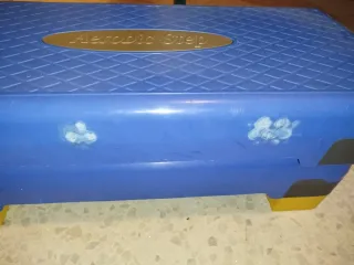 Step Aeróbico Doble Azul