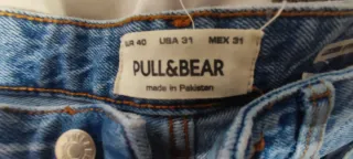 Pantalones vaqueros PULL&BEAR Talla 40