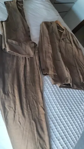 Traje de caballero T54 Camel