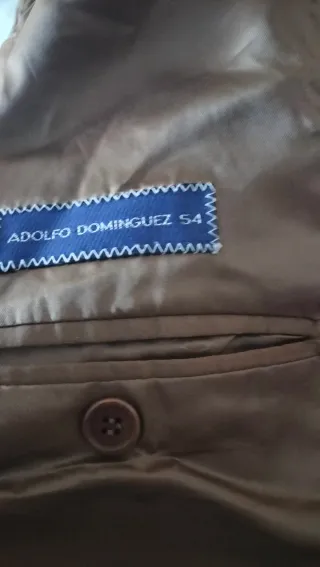 Traje de caballero T54 Camel