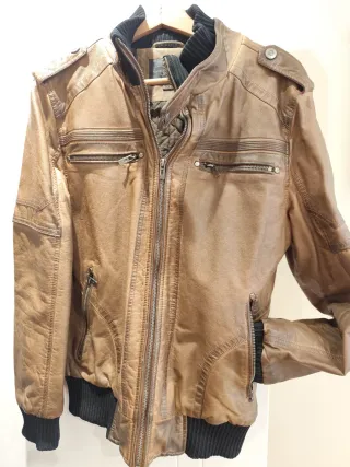 Cazadora hombre/adolescente marrón