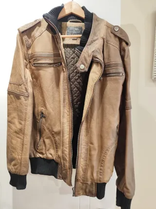 Cazadora hombre/adolescente marrón