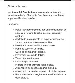 Botas de Moto Sidi Negras