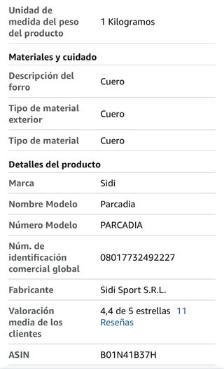 Botas de Moto Sidi Negras