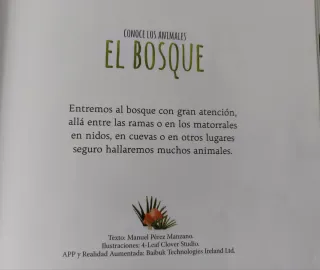 Conoce los Animales EL BOSQUE