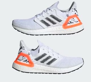 Zapatillas Adidas Ultraboost 20 Blancas Naranja