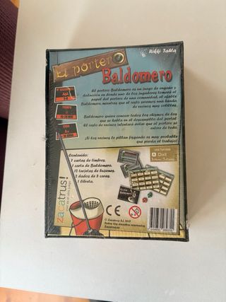 El portero Baldomero - Juego de mesa