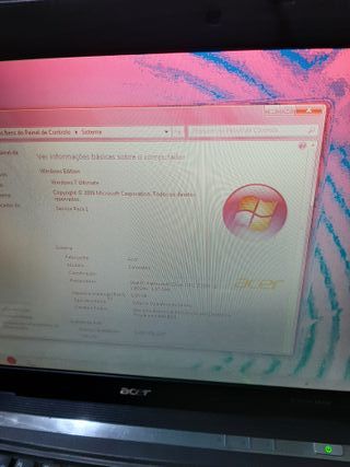 Portátil Acer 5620z Windows 7