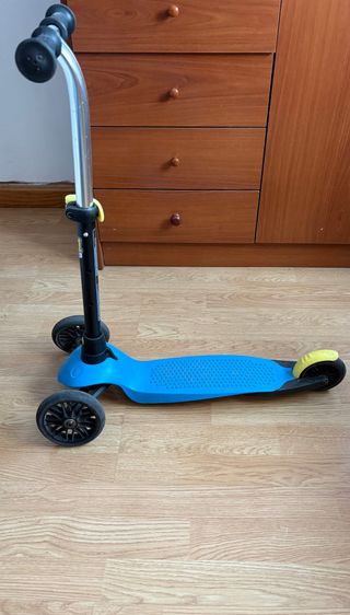 Patinete infantil 3 ruedas azul