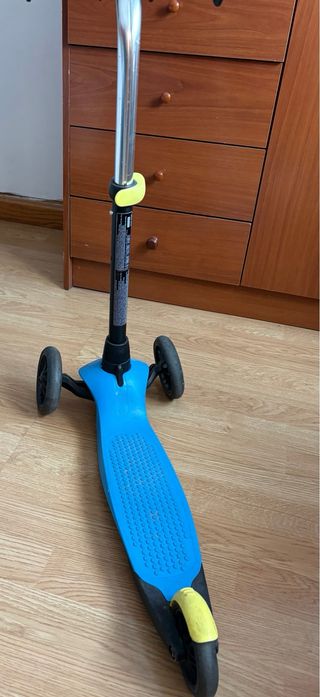 Patinete infantil 3 ruedas azul