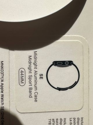 Apple Watch SE 2ª 44mm Gen Negro