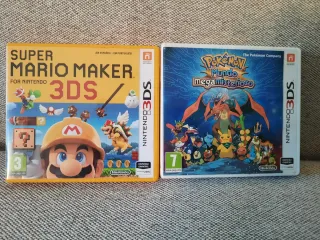 Nintendo 3DS Super Mario Maker + Pokémon Mundo