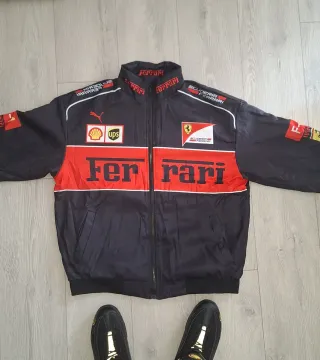 Chaqueta Ferrari Negra