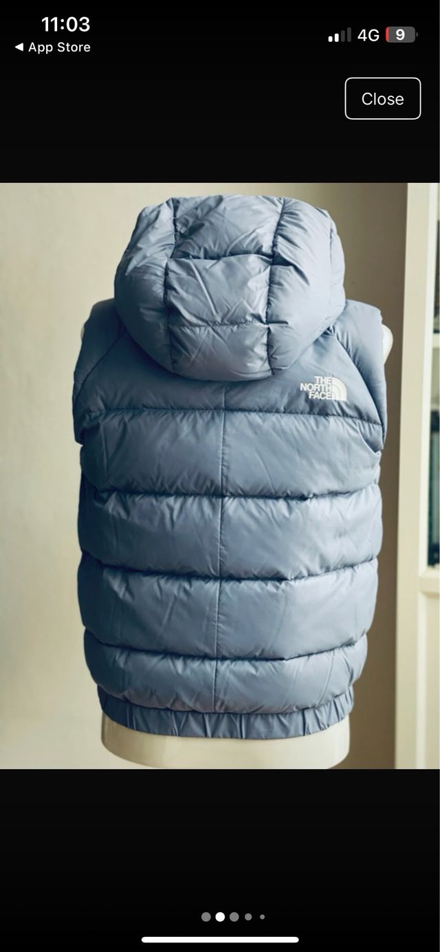 Giubbotto The North Face Blu Originale Nuovo