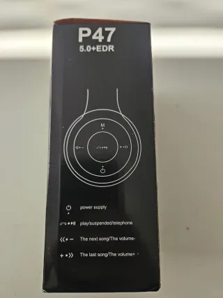 Auriculares P47 Bluetooth 5.0+EDR