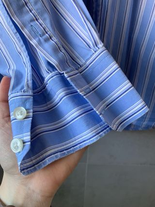 Camisa Tommy Hilfiger Rayas Azules Hombre