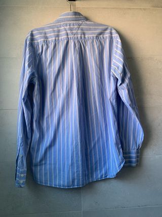 Camisa Tommy Hilfiger Rayas Azules Hombre
