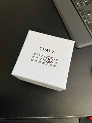 Reloj Anillo Timex X MM6 Maison Margiela Dorado