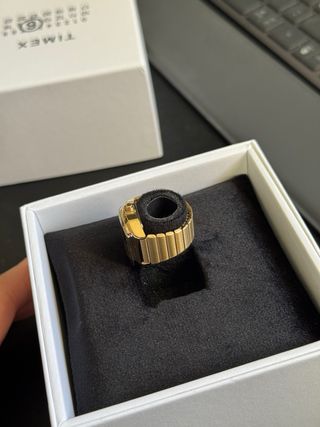 Reloj Anillo Timex X MM6 Maison Margiela Dorado