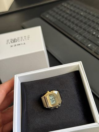 Reloj Anillo Timex X MM6 Maison Margiela Dorado