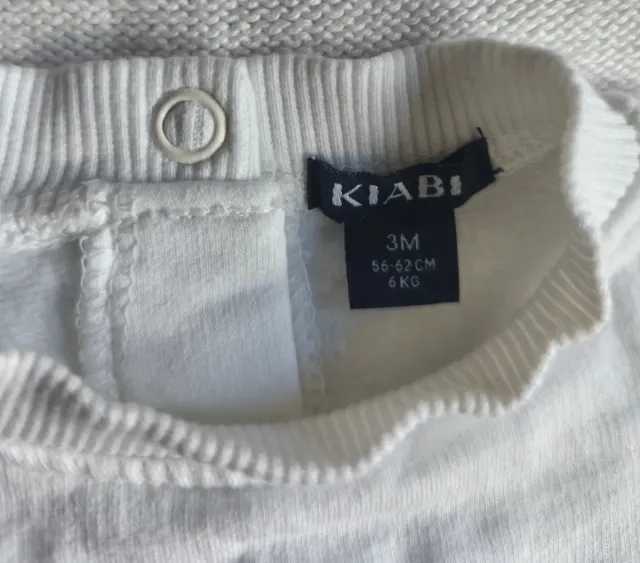 Lote 3 sudaderas bebé 3 meses