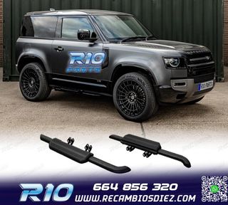 ESTRIBERAS ESTRIBOS LAND ROVER DEFENDER 90 20- NEGRO