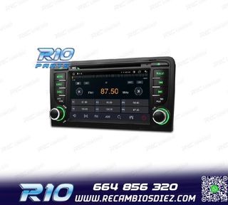 RADIO GPS ANDROID 12 AUDI A3 8P 8PA S3 RS3 03-12