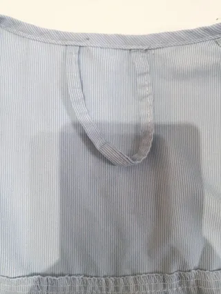 Bata Colegio Jesús Maestro Rayas Azules