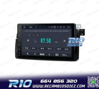 RADIO GPS ANDROID 13 PARA BMW E46 SERIE 3