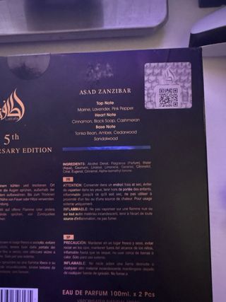 Lattafa Asad 5th Anniversary Edition Set