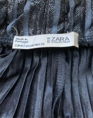 Falda Zara fiesta T. M